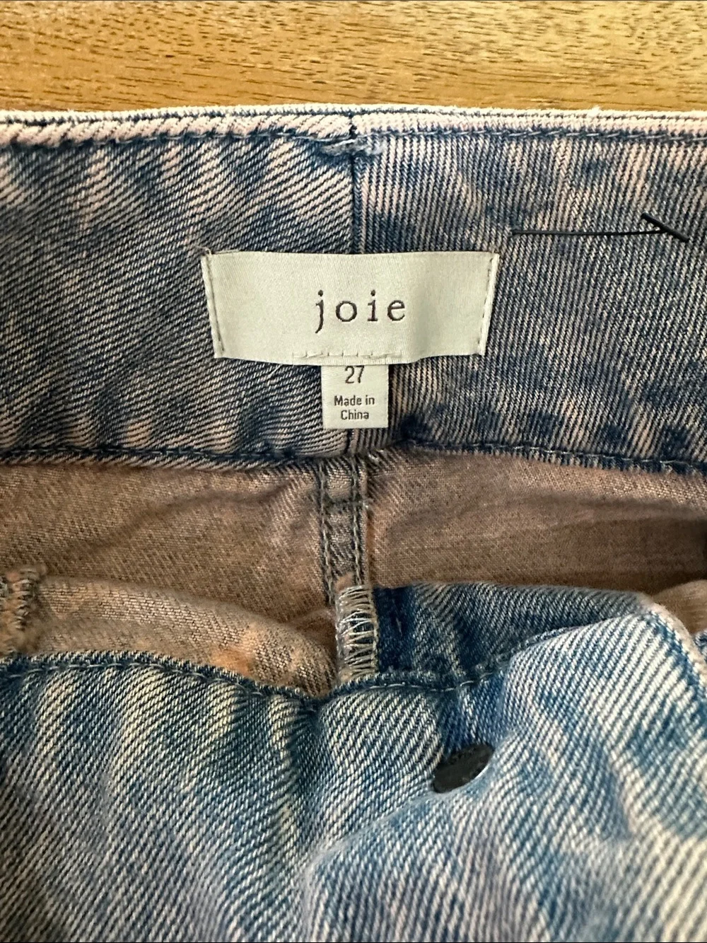 Joie Washed Pink High-Rise Wrap-Belt Shorts